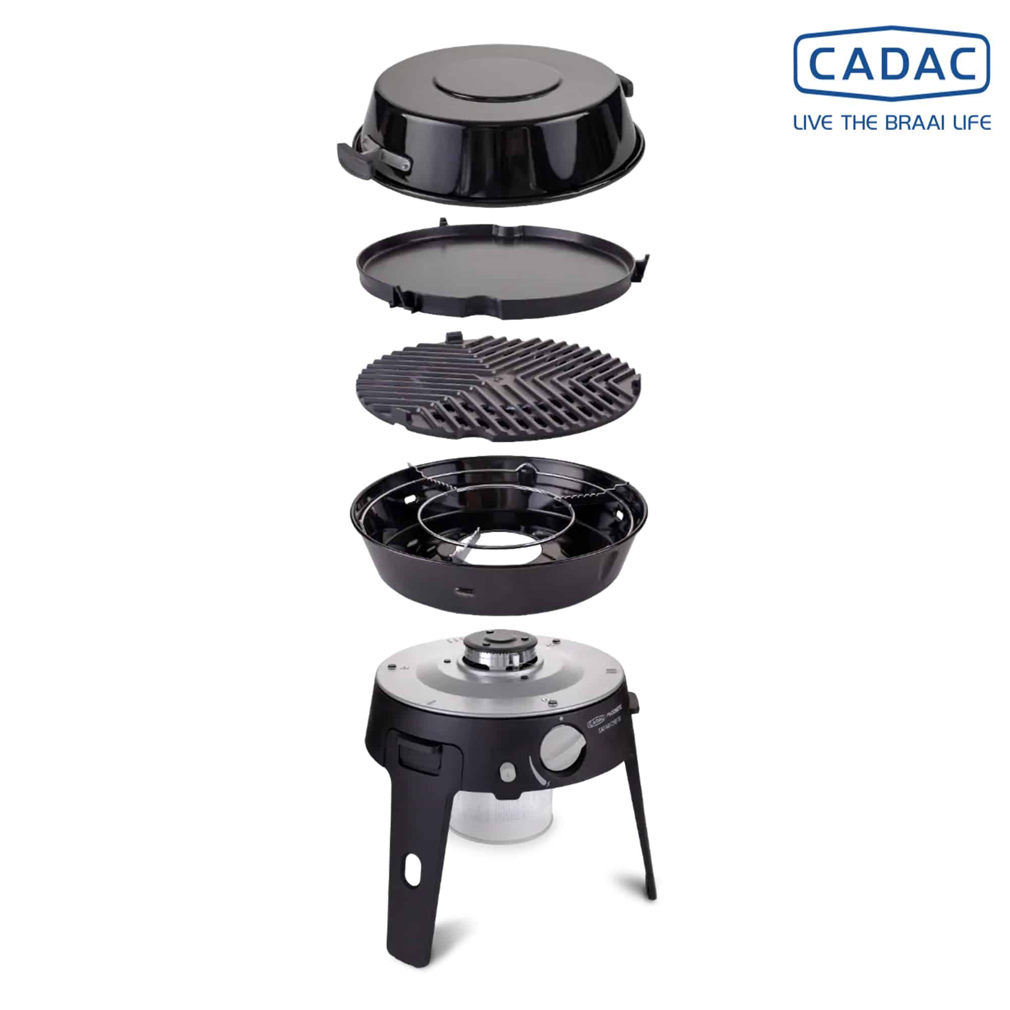 Cadac Safari Chef 30 HP Gas Barbecue Deluxe - 2025 Model