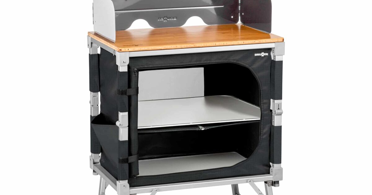 Brunner Azabache Cube Portable Camp Kitchen - Golden Castle