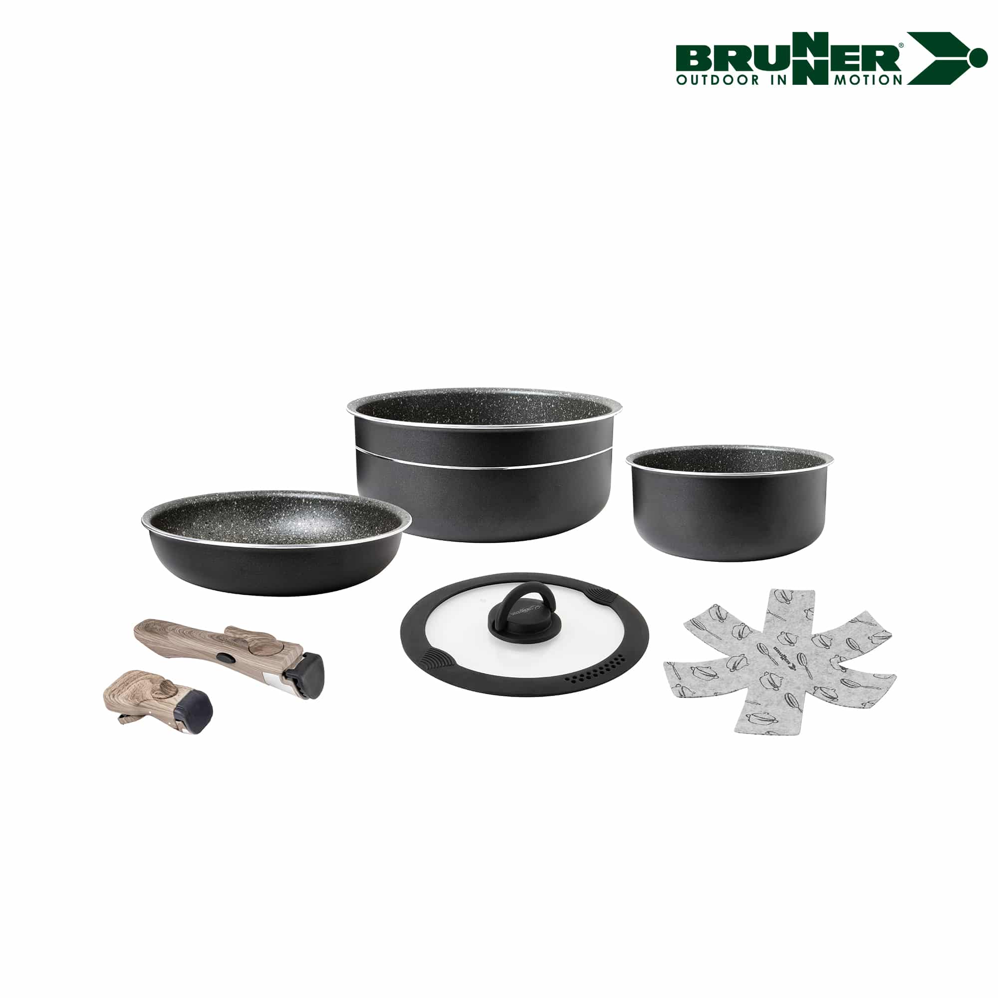 Brunner Pirate Spacemaster Mini Saucepan Set