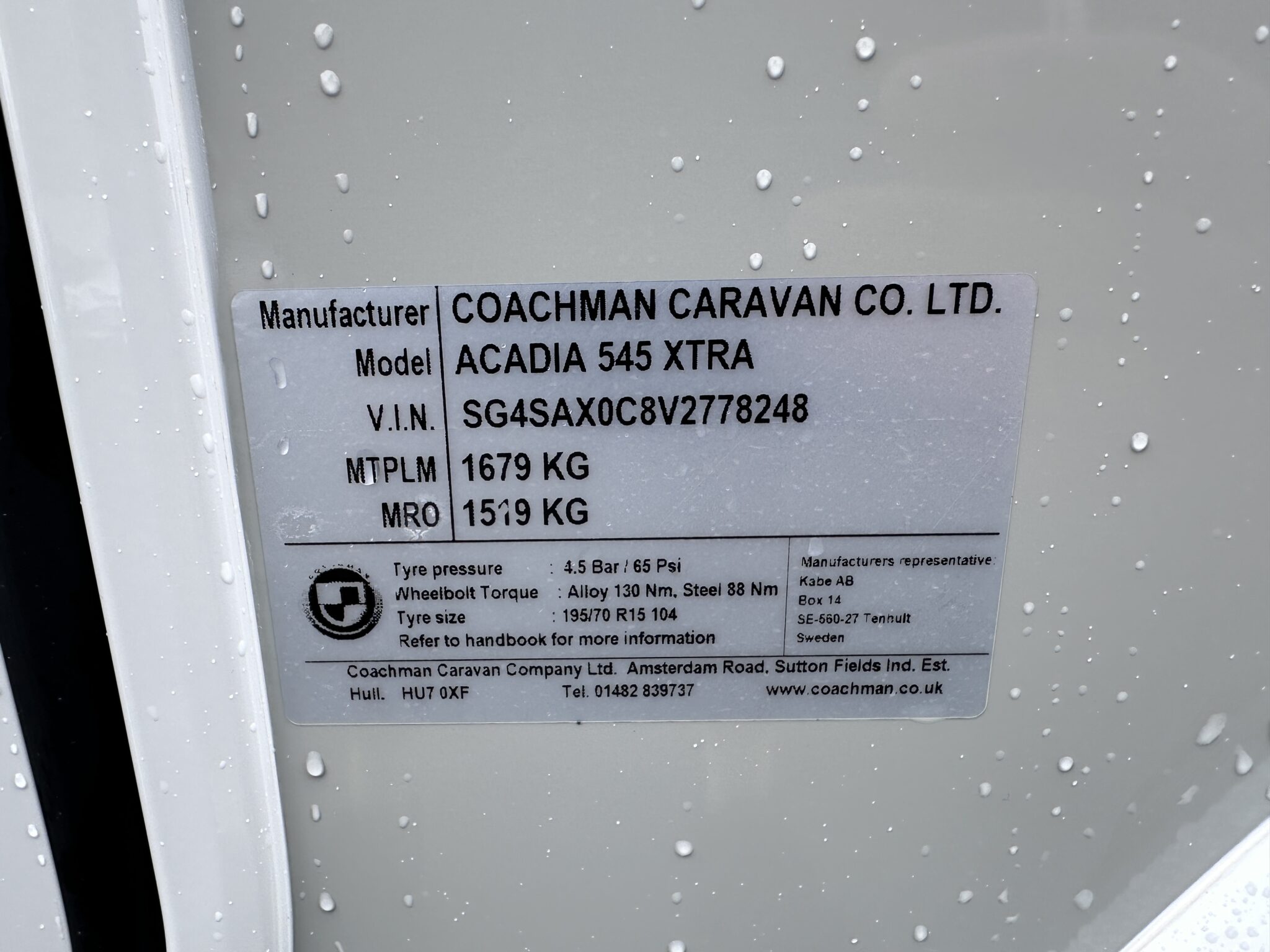 Coachman Acadia 545 Xtra — 2027 Season - Image 90