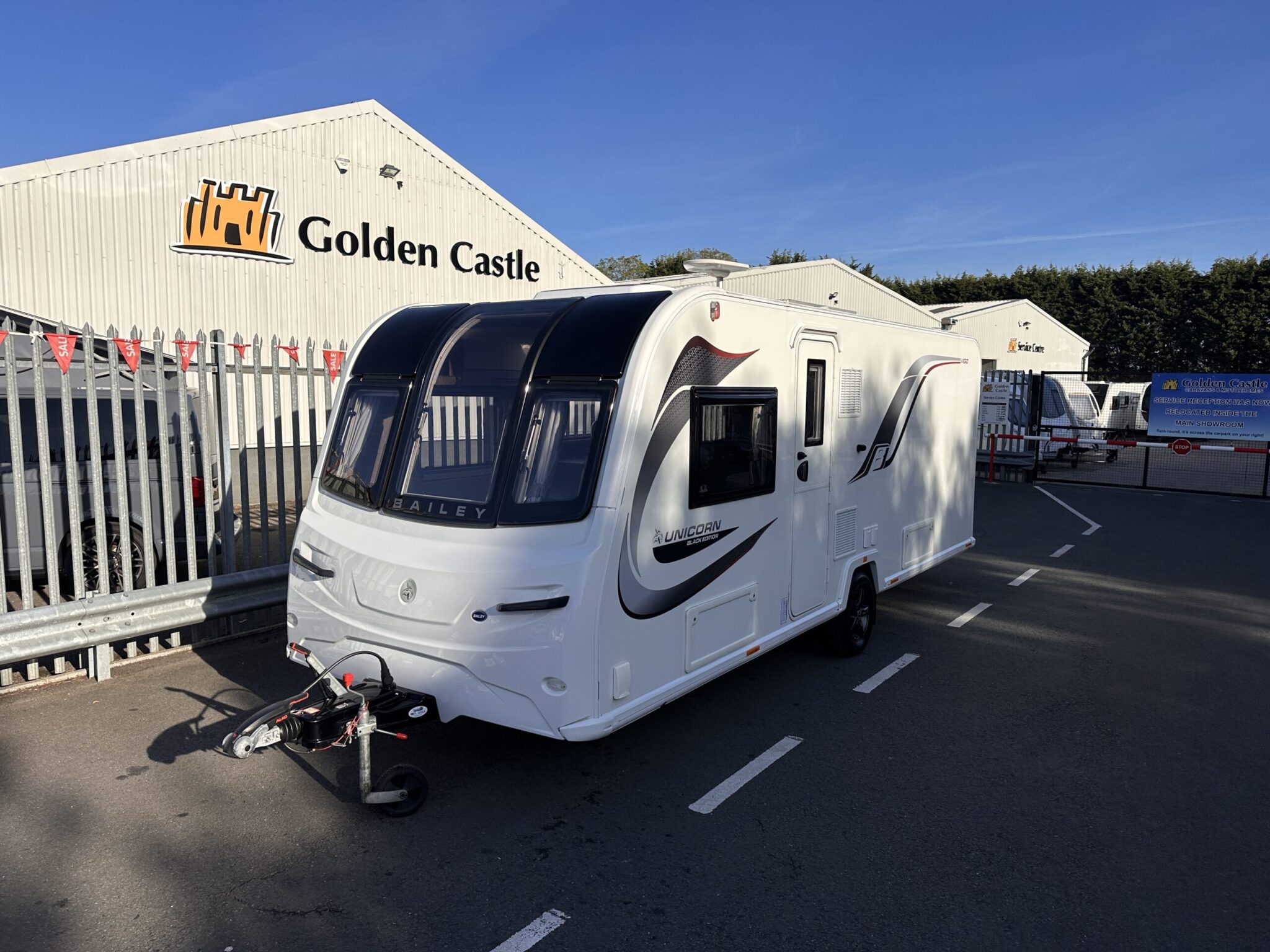 Bailey Unicorn Black Edition Vigo-2021 Caravan