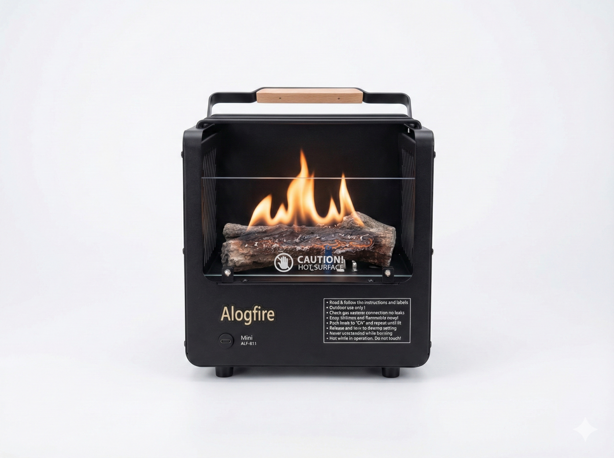 Alogfire 3-in-1 Portable Gas Fire Pit