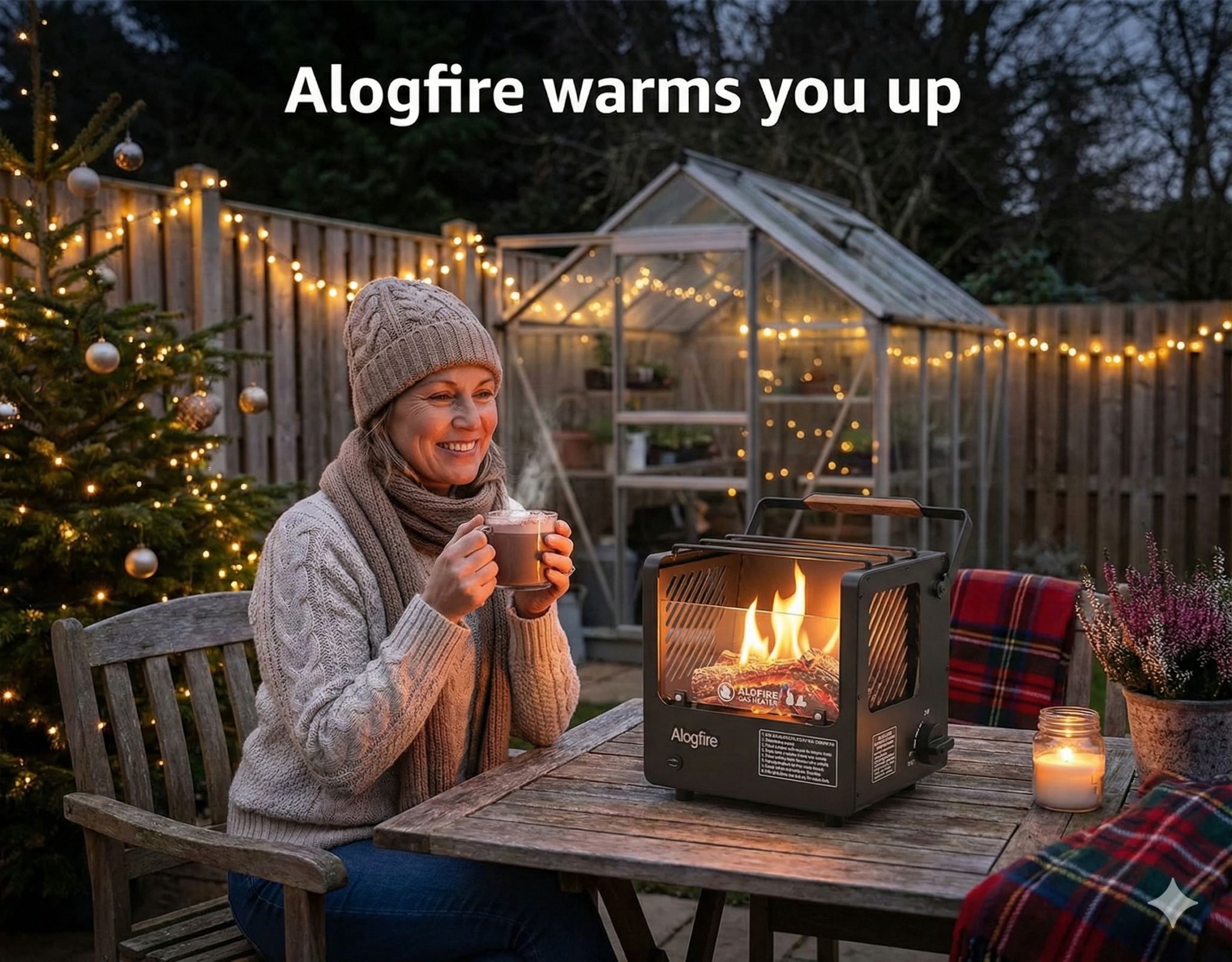 Alogfire 3-in-1 Portable Gas Fire Outdoor Pit - Image 6