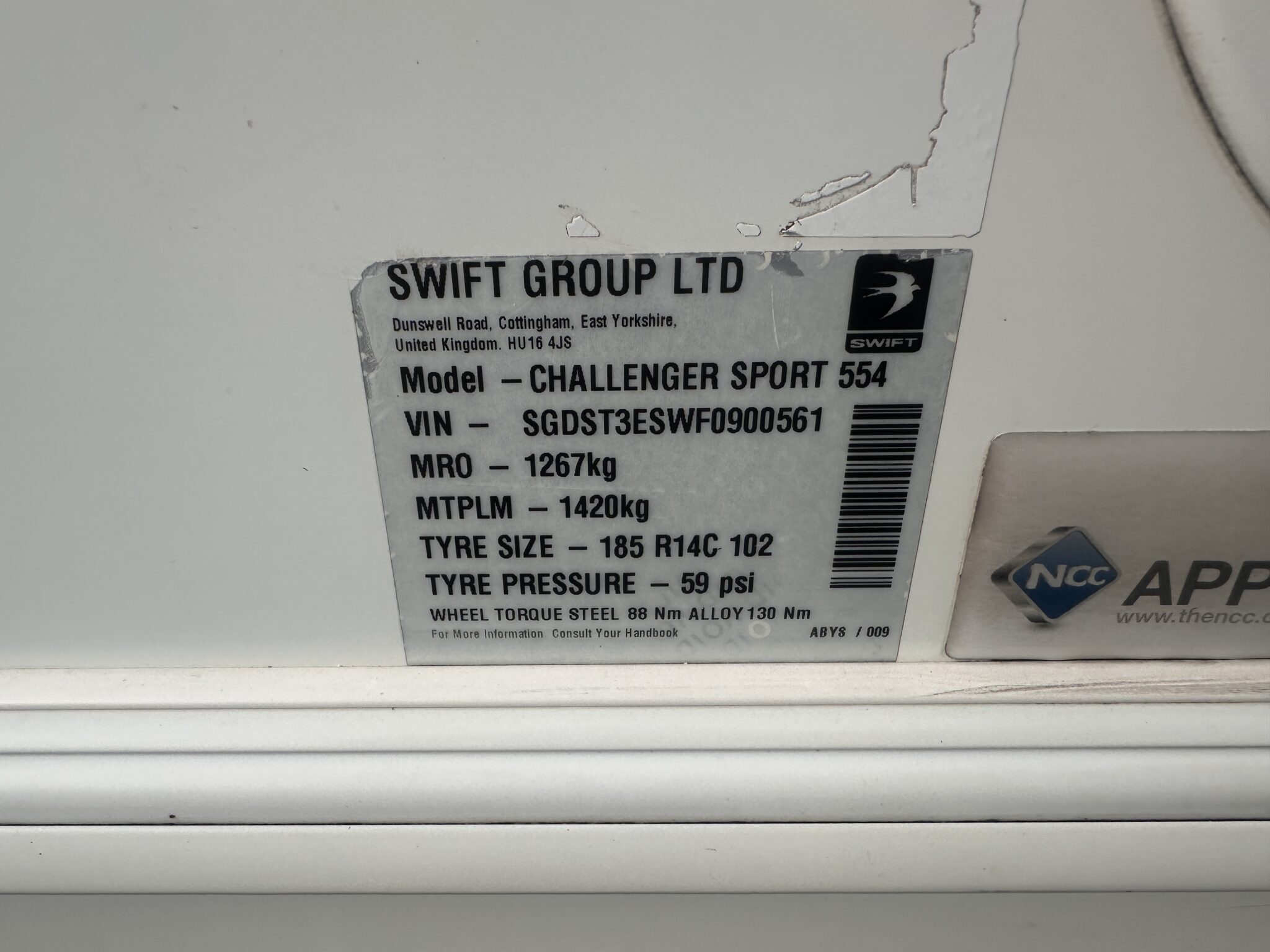 Swift Challenger Sport 554 - 2015 Caravan - Image 11