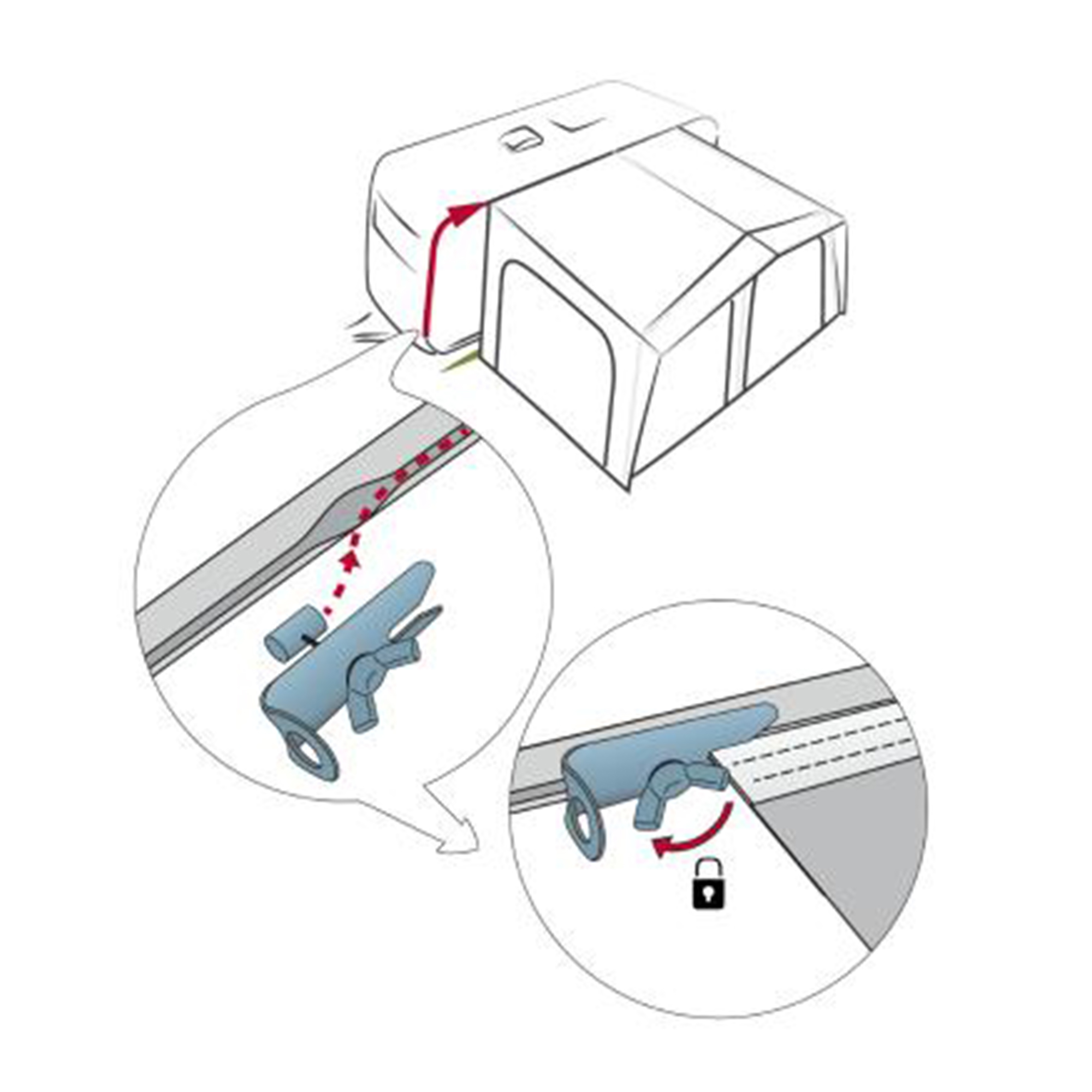 Isabella Safe Lock (2 pieces)