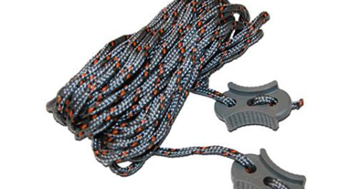Iguy Rope Isabella Typhoon Mini 2.7m Guy Rope (4 pieces) - Golden Castle