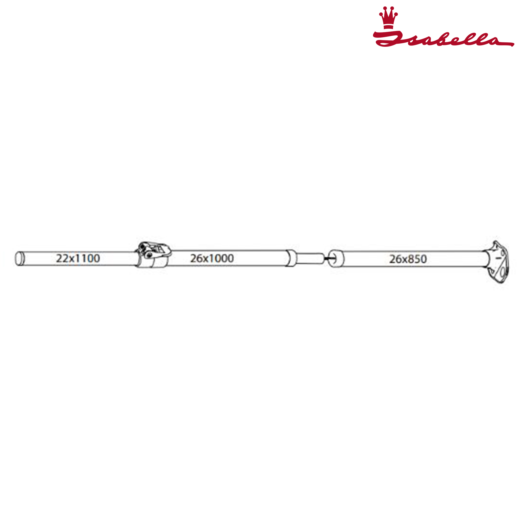 Isabella Air / Buddy CarbonX Support Pole