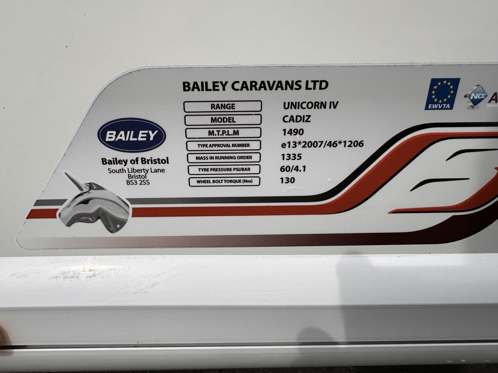 Bailey Unicorn Cadiz- 2018 Caravan - Image 11