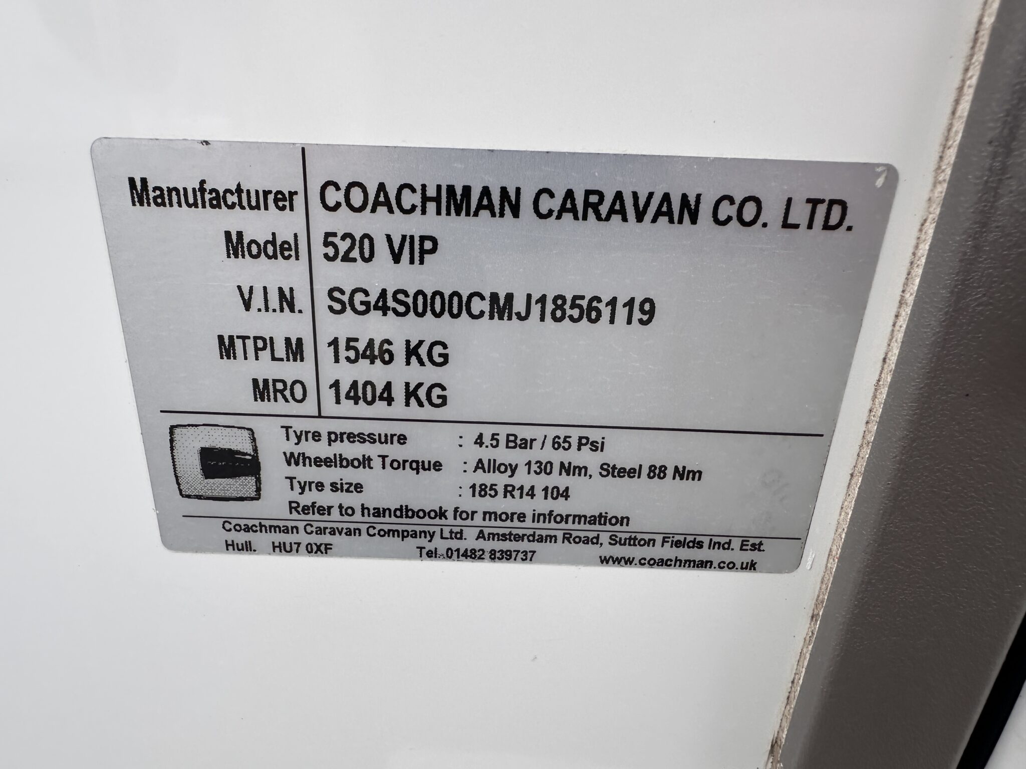 Coachman VIP 520- 2018 Caravan - Image 11