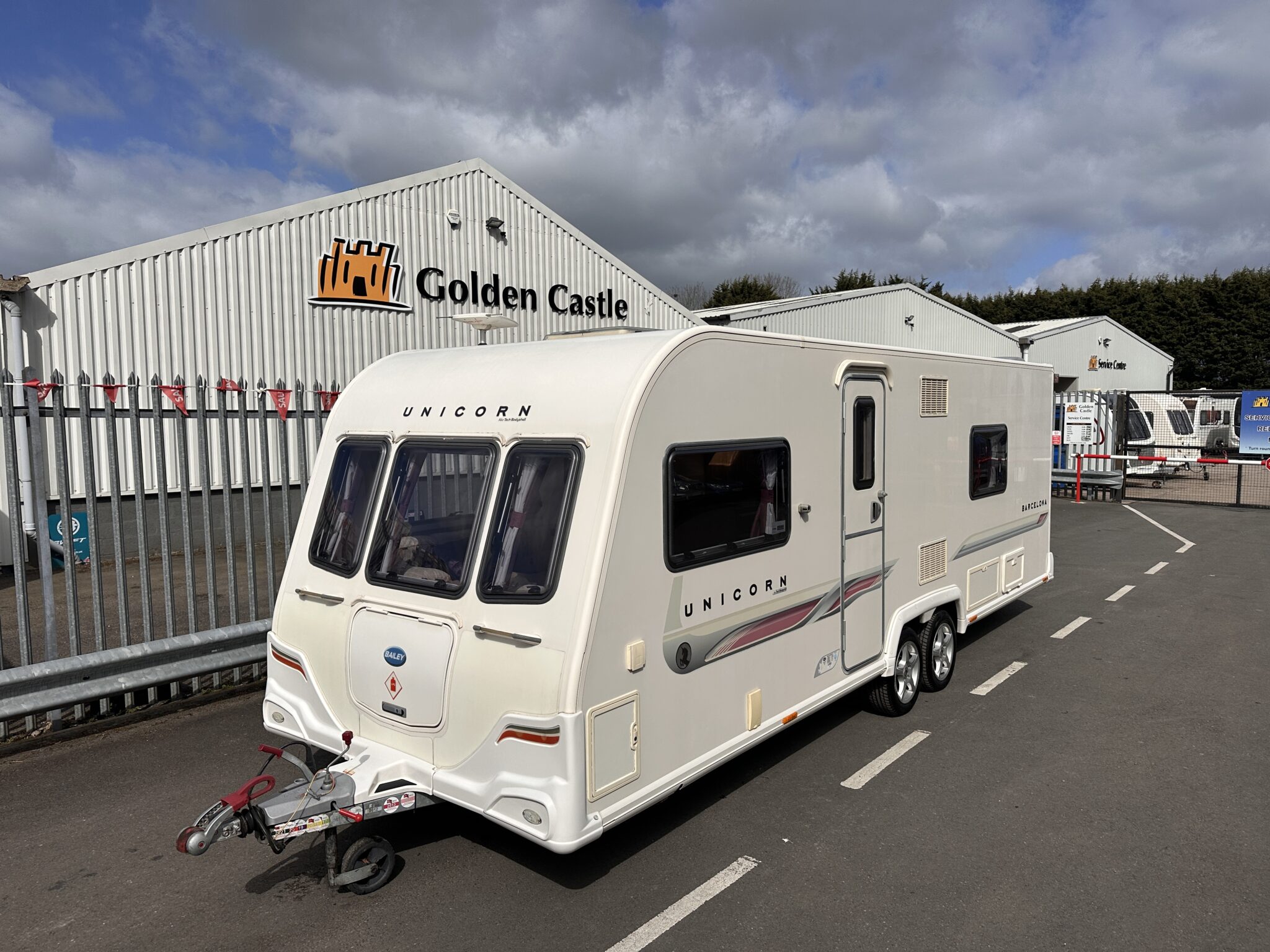 Bailey Unicorn Barcelona- 2011  Caravan