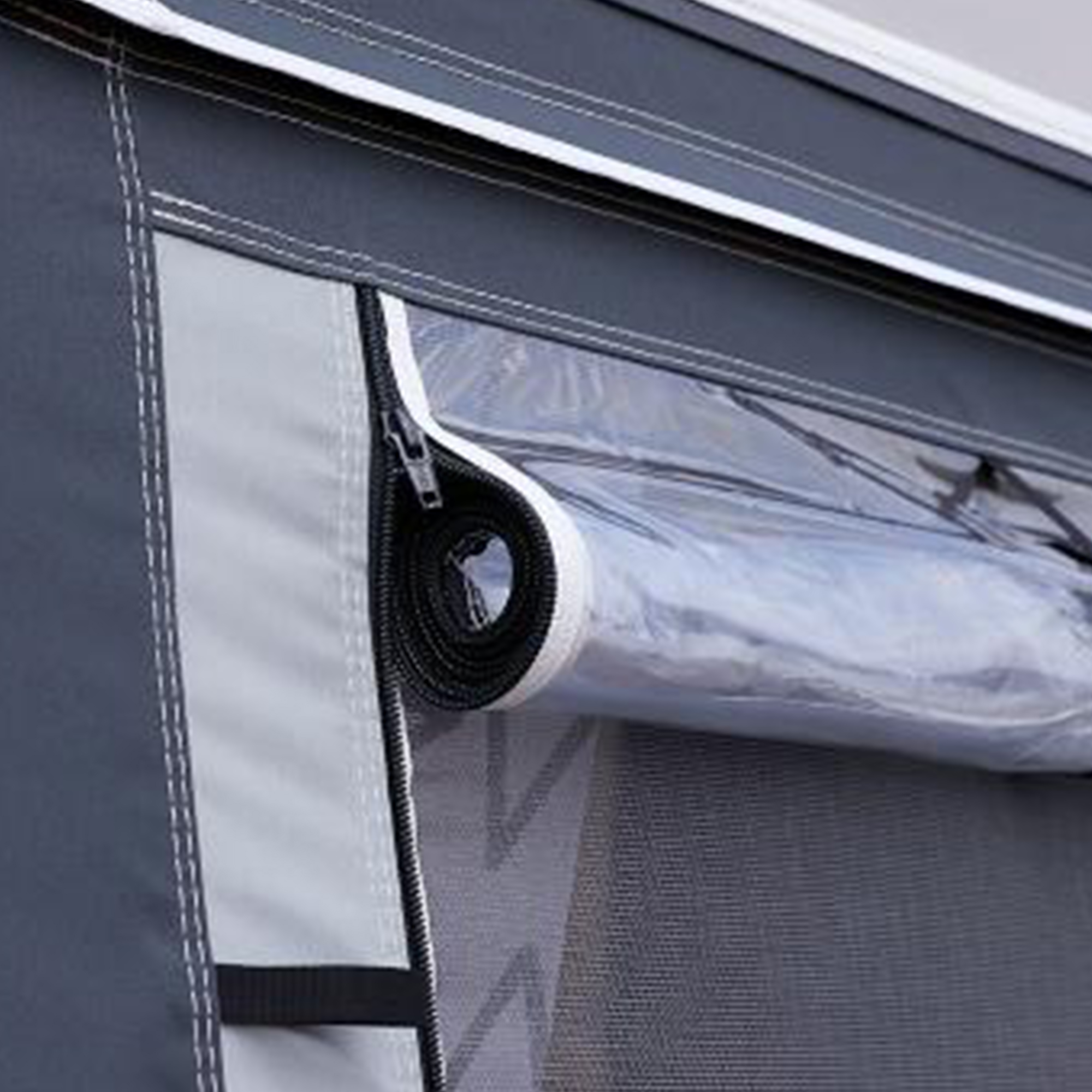 Isabella Ventura Pacific D250 Anthracite Touring Caravan Awning incl. Frame