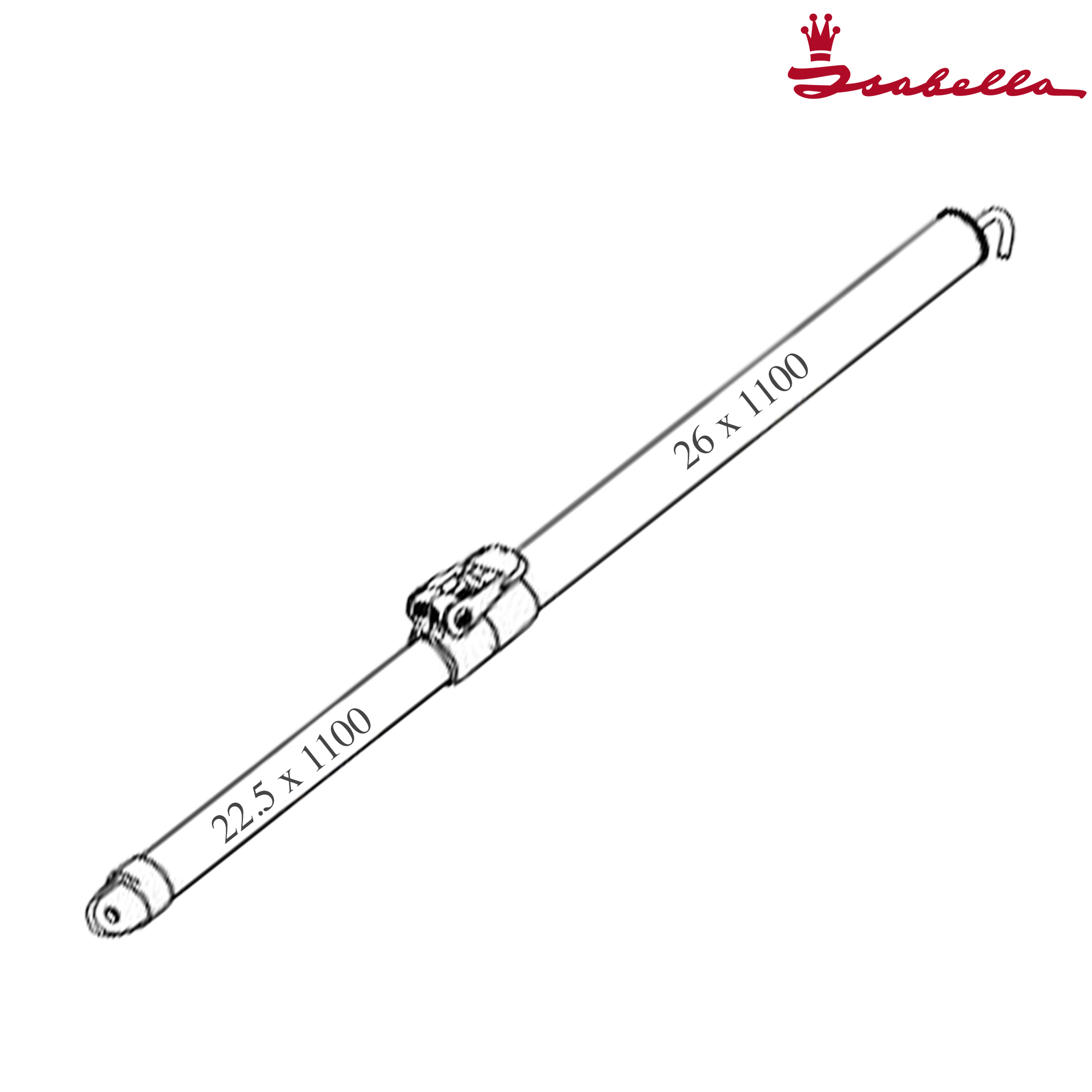 Isabella Buddy CarbonX V-pole