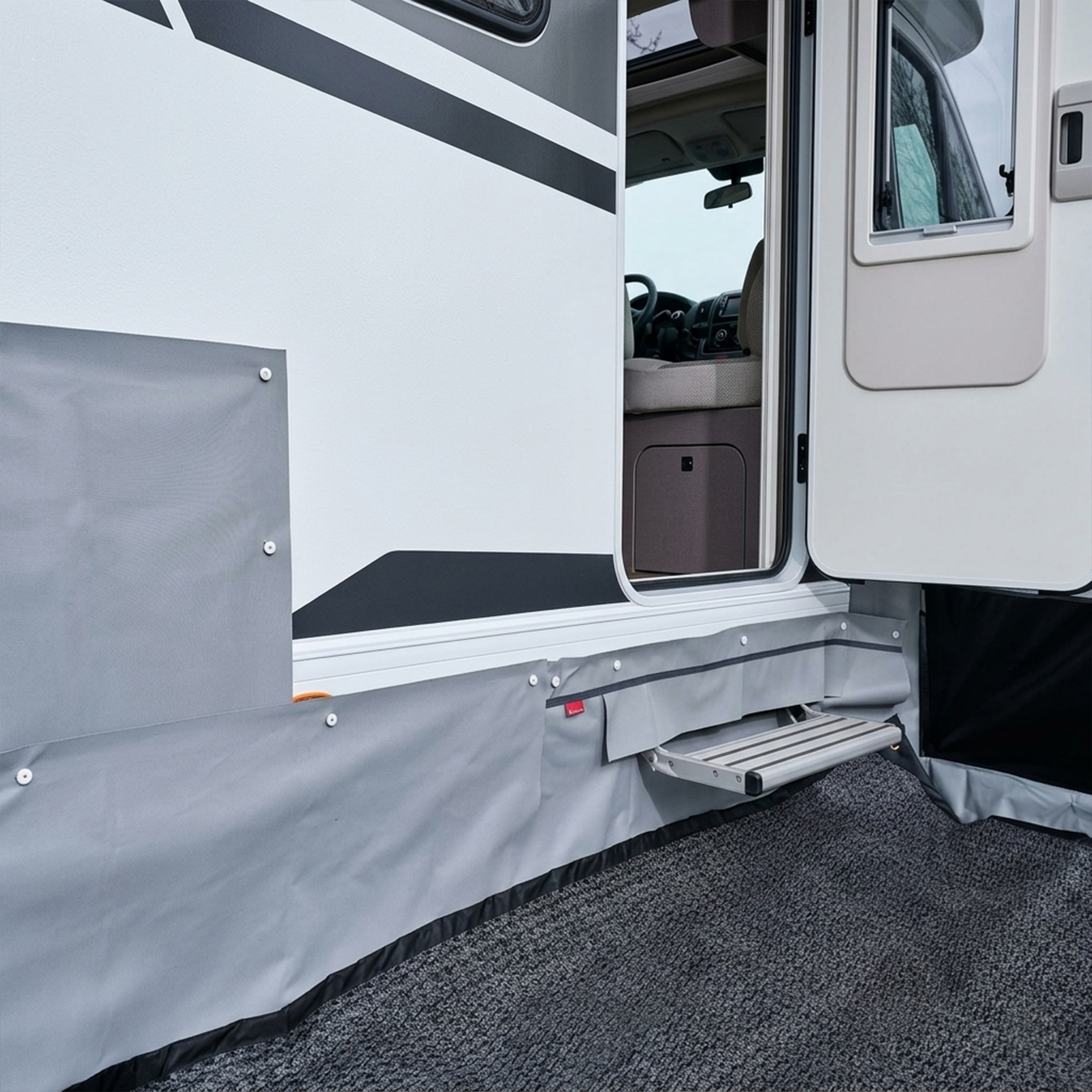 Isabella Motorhome Draught Skirt
