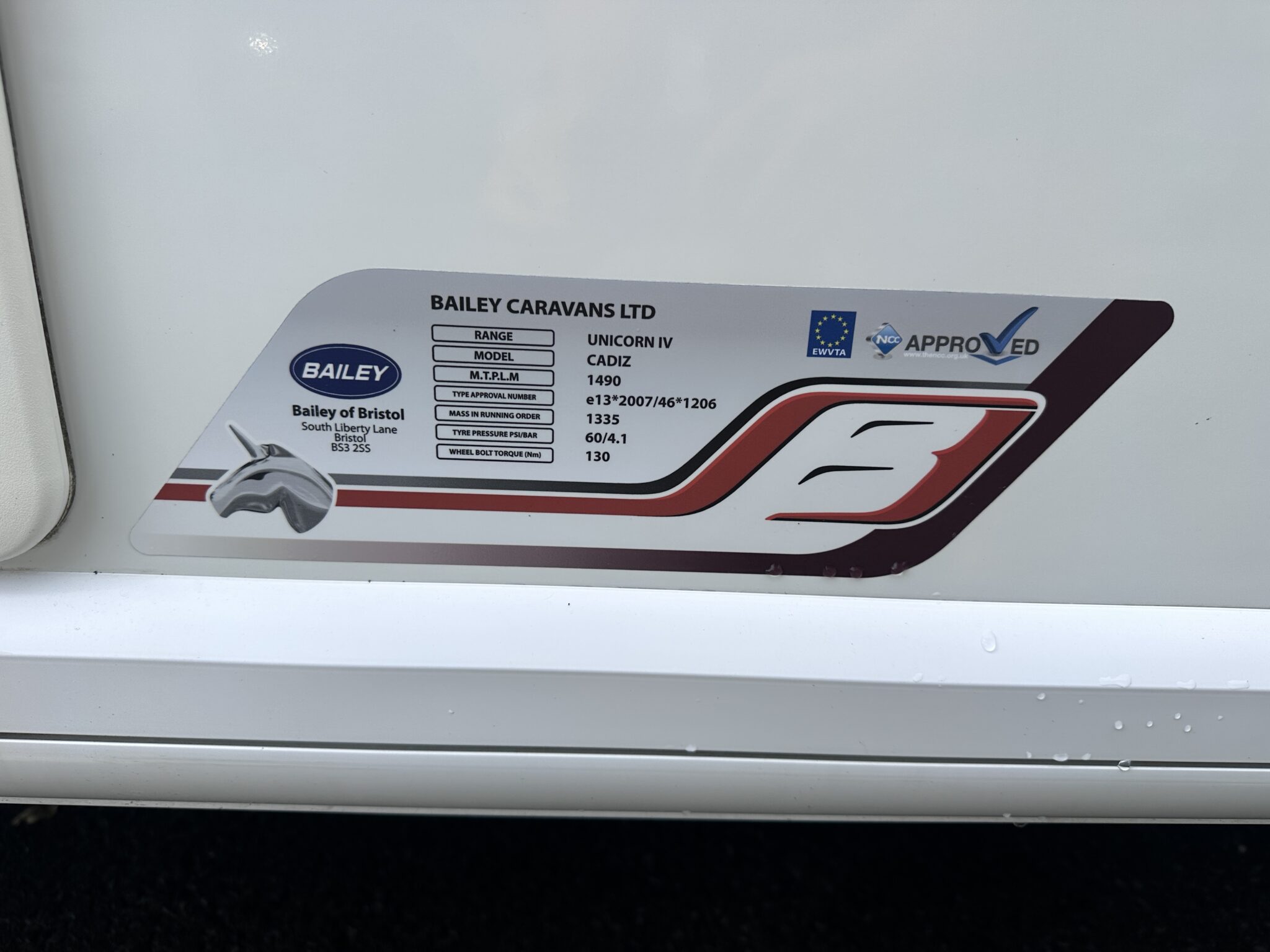 Bailey Unicorn Cadiz – 2019 Caravan - Image 14