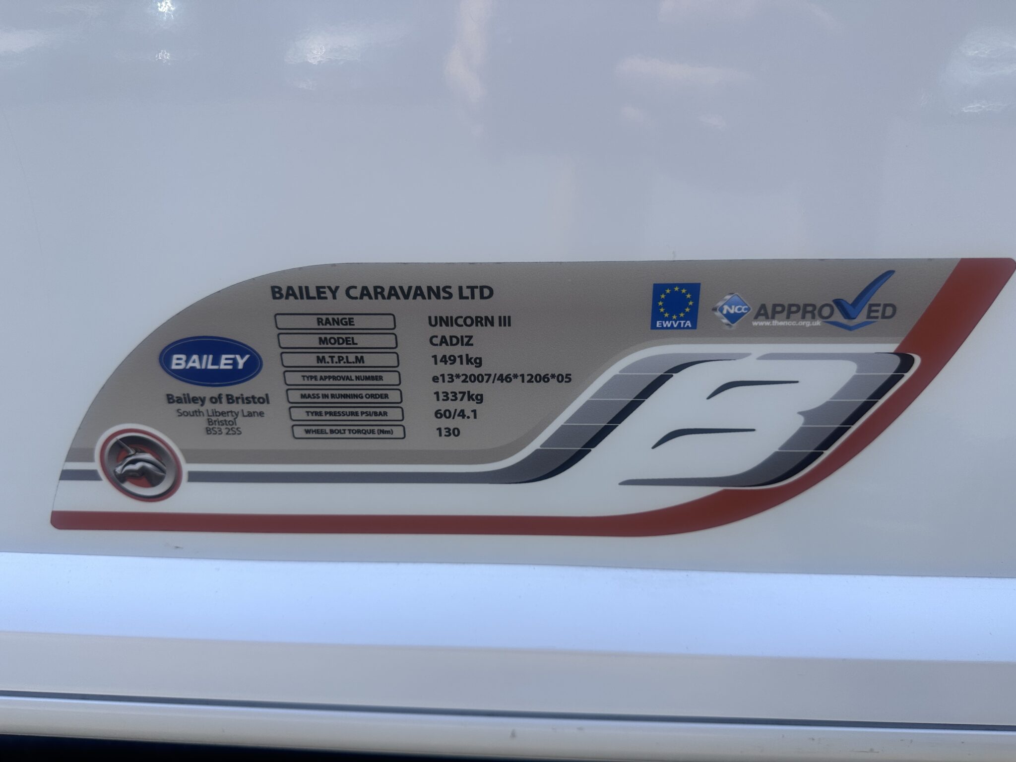 Bailey Unicorn Cadiz – 2016 Caravan - Image 13