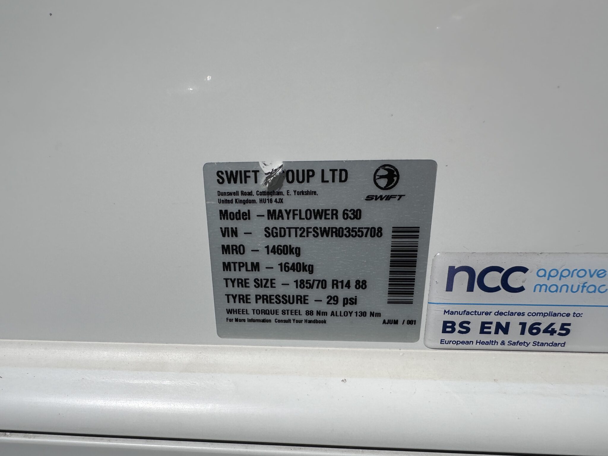 Swift Mayflower 630 – 2024 Caravan - Image 84