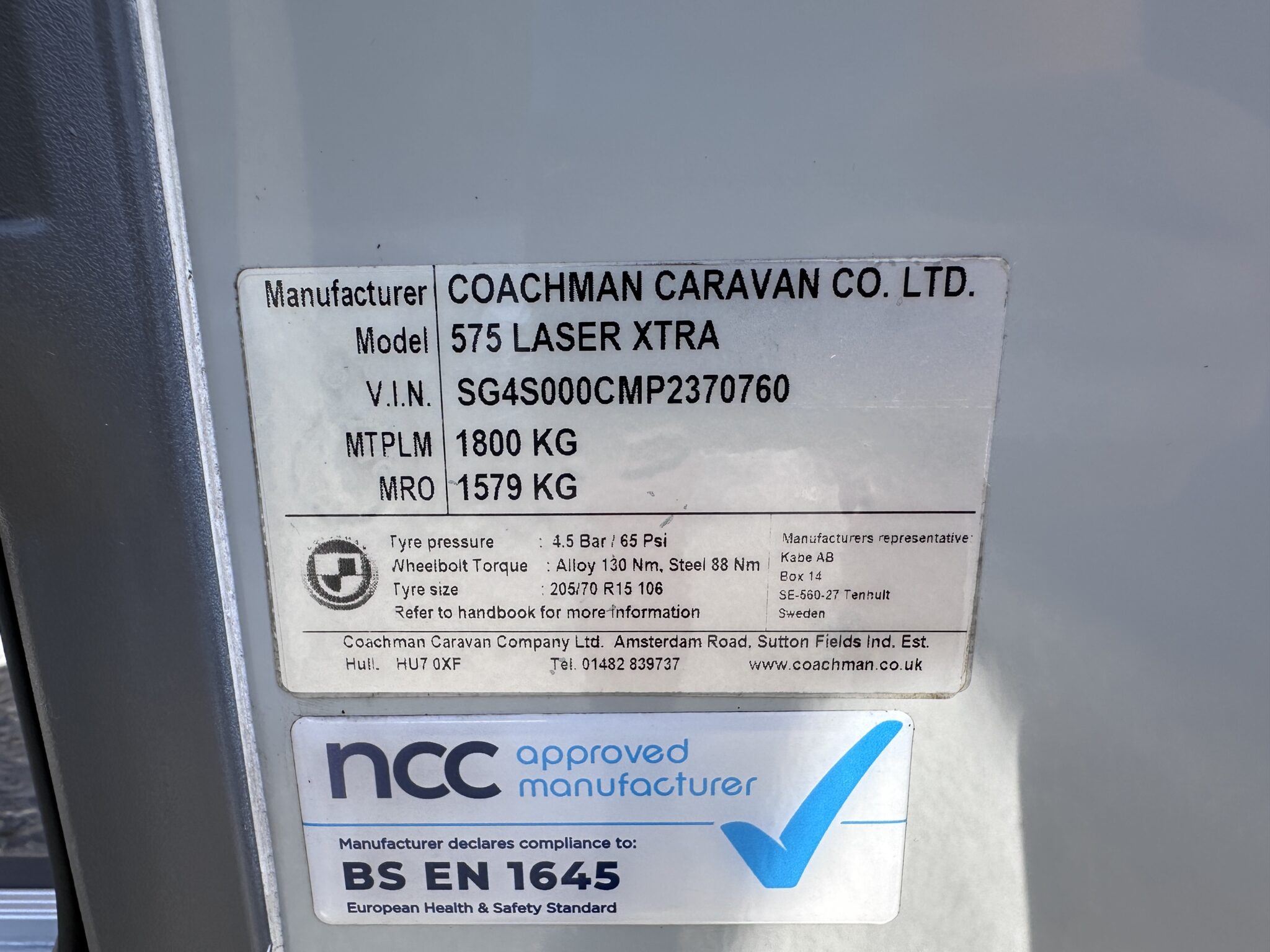 Coachman Laser 575 Xtra – 2023 Caravan - Image 11