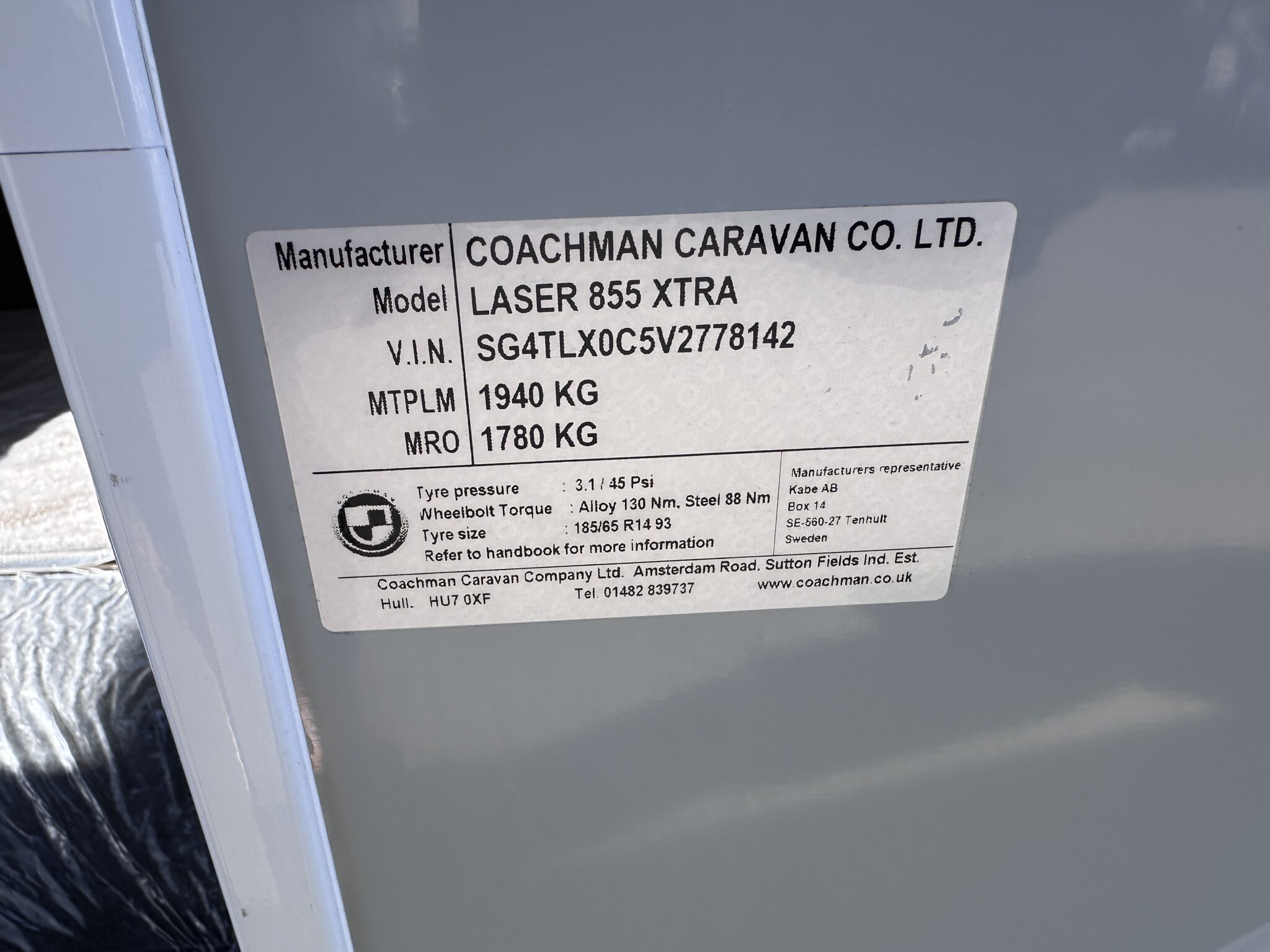 Coachman Laser 855 Xtra — 2027 Season - Image 39