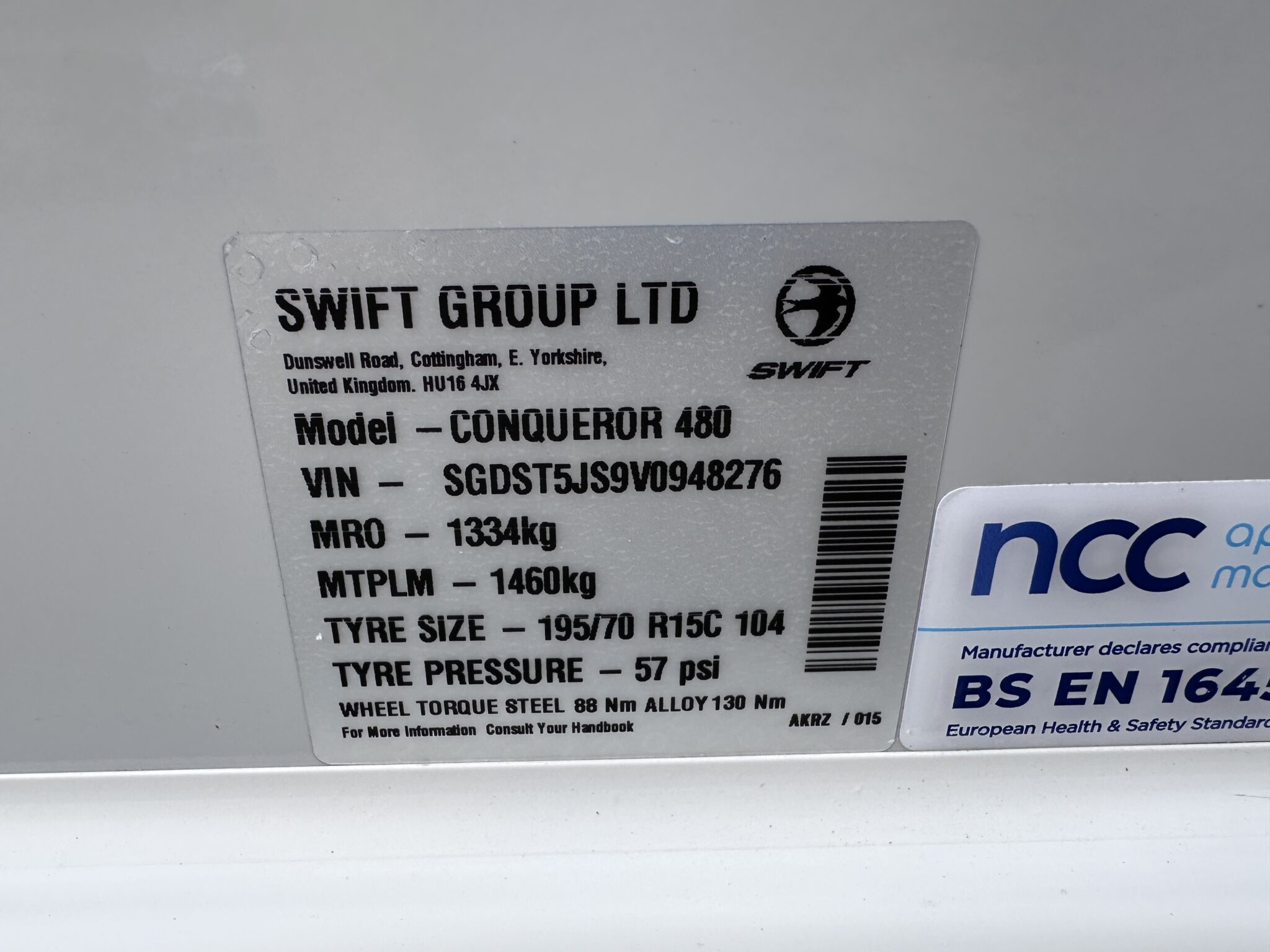 Swift Conqueror 480 — 2027 Season - Image 37