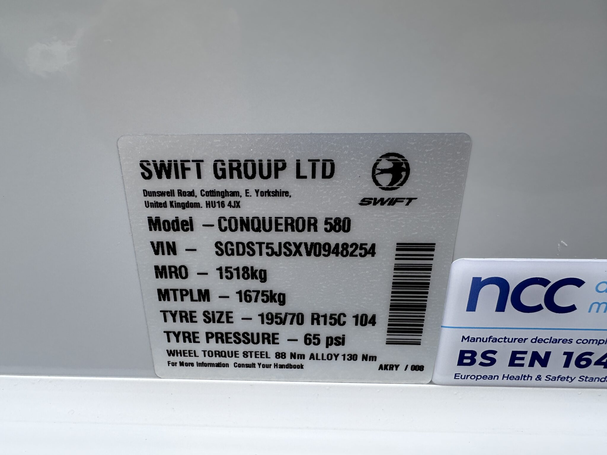 Swift Conqueror 580 — 2027 Season - Image 11
