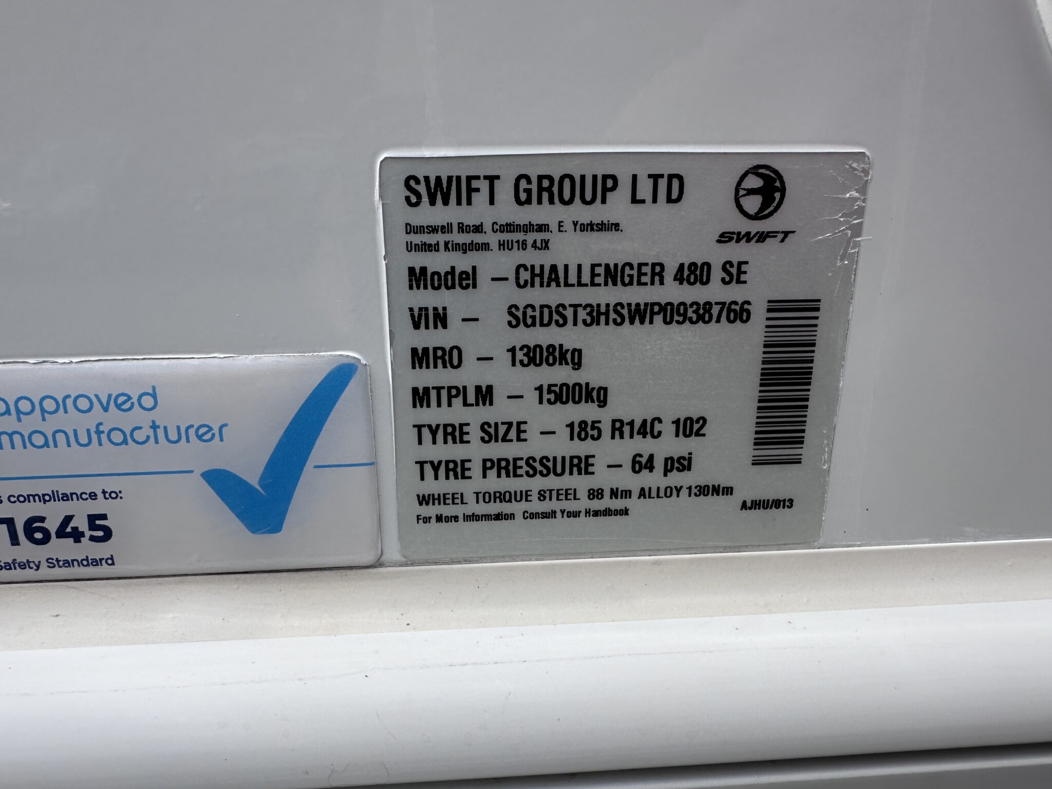Swift Challenger SE 480 – 2023 Caravan - Image 14
